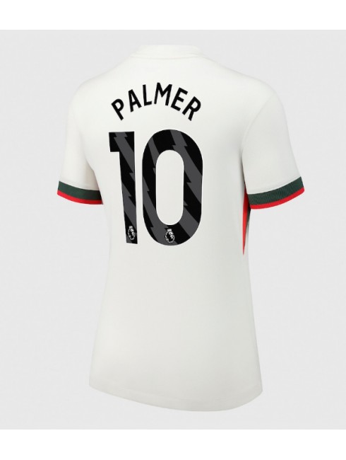 Chelsea Cole Palmer #10 Replika Borta Kläder Dam 2025-26 Kortärmad Chelsea Cole Palmer #10 Replika Borta Kläder Dam 2025-26 Kortärmad